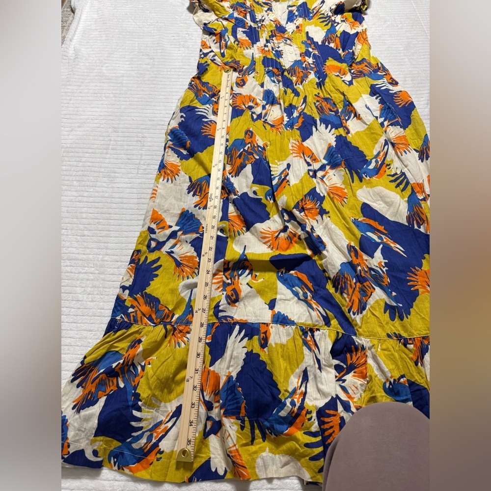 Anthropologie Vibrant Floral Maxi Skirt - Picture 6 of 7